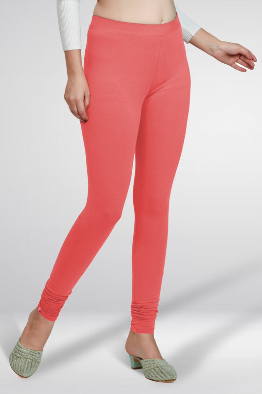 Pink Churidar Cotton Leggings - Groosberry Lifestyle