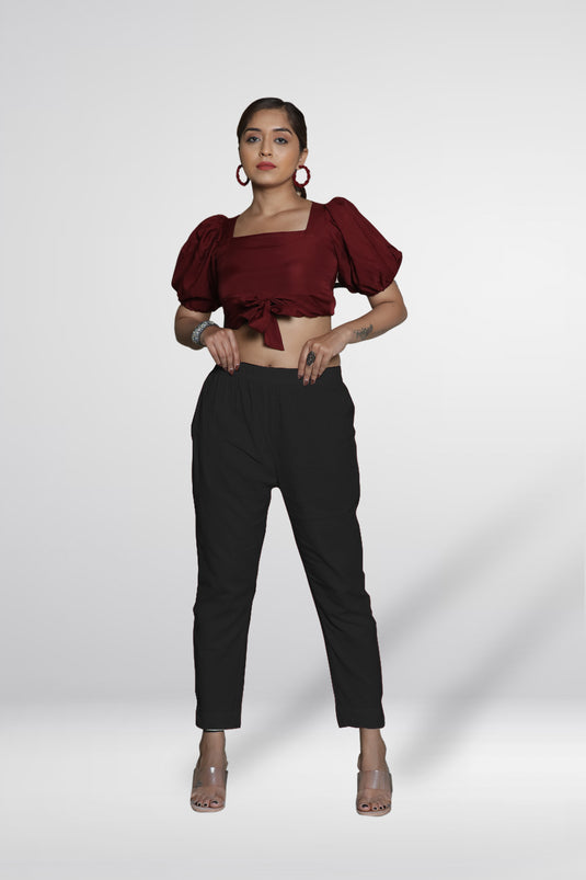 Lycra Poplin Pant