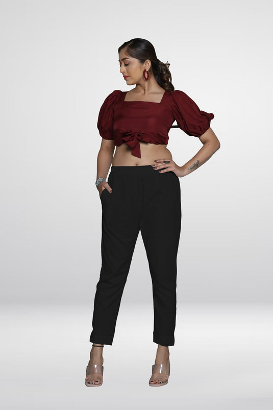 Lycra Poplin Pant