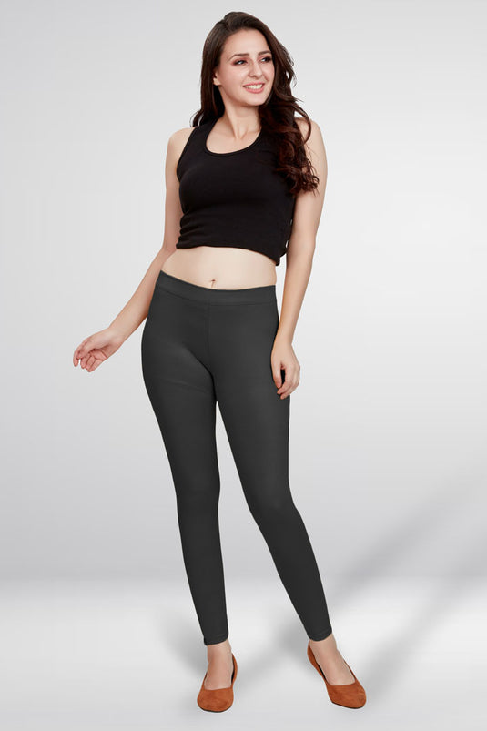 Black Ankle Length Leggings