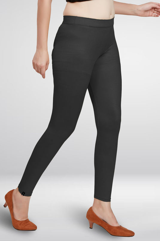 Black Ankle Length Leggings