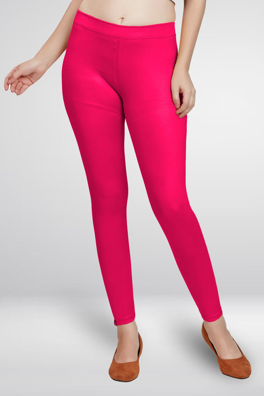 Peach Ankle Length Leggings