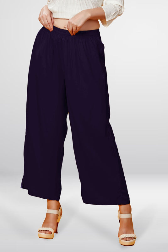 Plain Palazzo - Groosberry Lifestyle