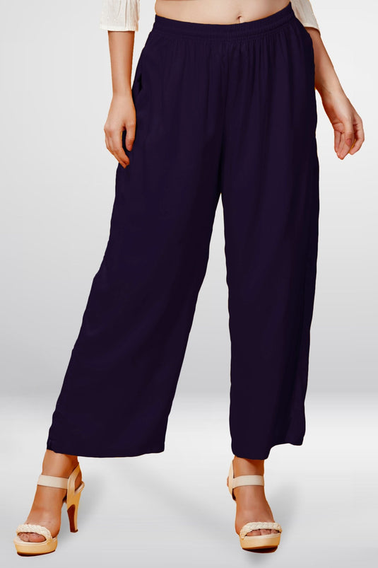 Plain Palazzo - Groosberry Lifestyle