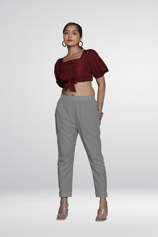 Lycra Poplin Pant