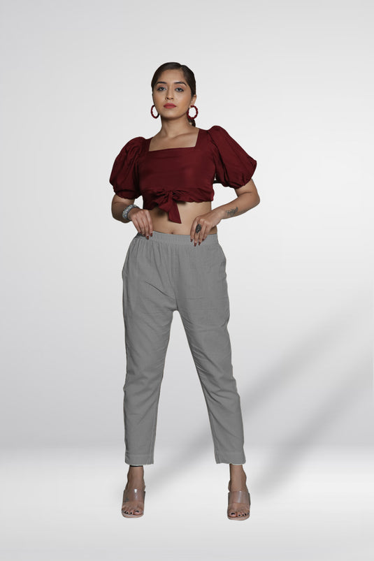 Lycra Poplin Pant