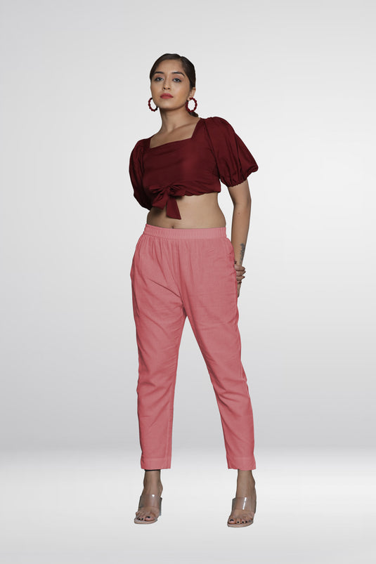 Lycra Poplin Pant