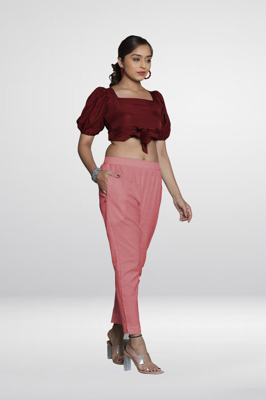 Lycra Poplin Pant