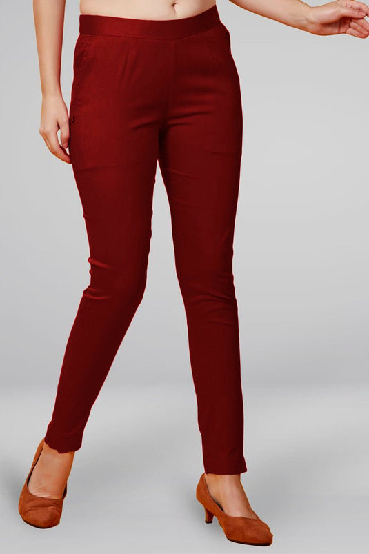 Cigarette Pants for Woman - Groosberry Lifestyle