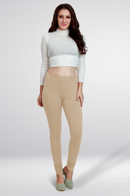 Skin Churidar Cotton Leggings - Groosberry Lifestyle