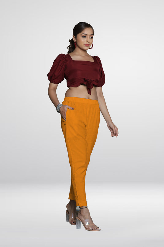 Lycra Poplin Pant
