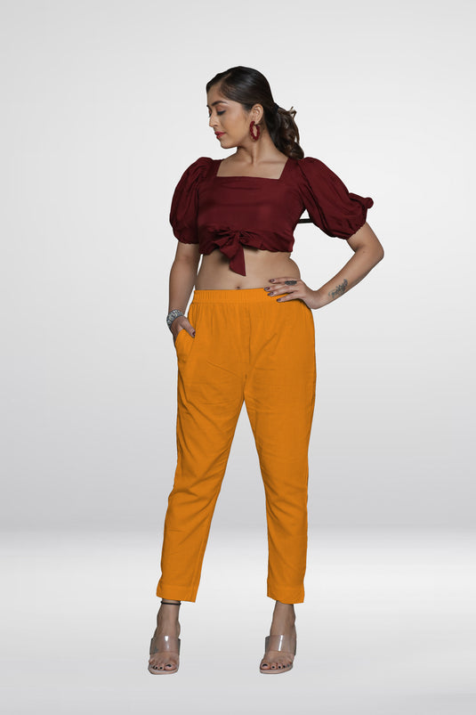 Lycra Poplin Pant