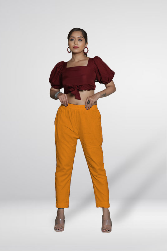 Lycra Poplin Pant