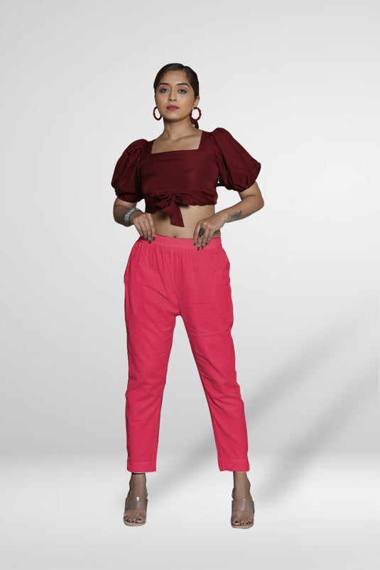 Lycra Poplin Pant