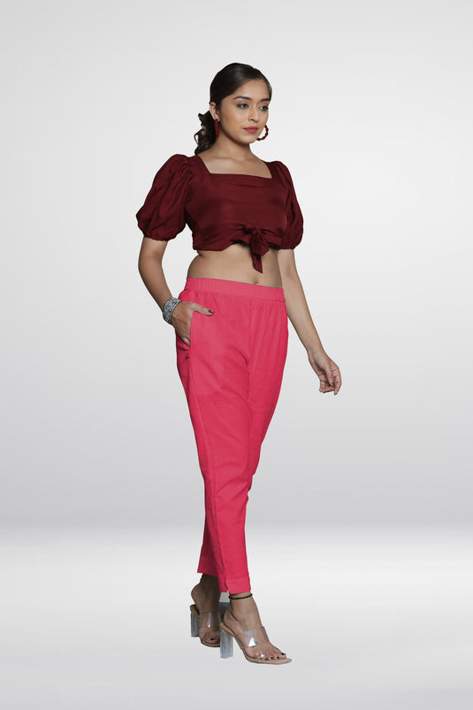 Lycra Poplin Pant