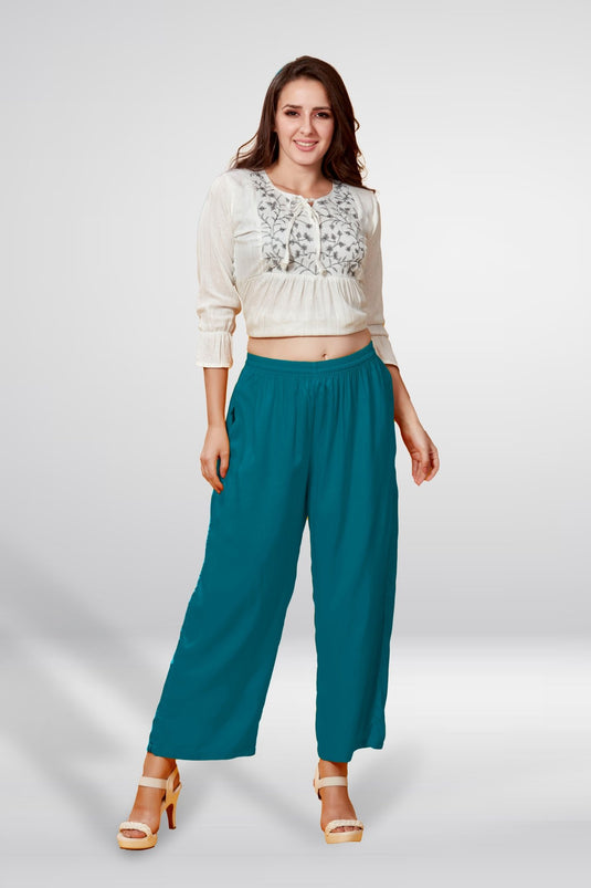 Plain Palazzo - Groosberry Lifestyle