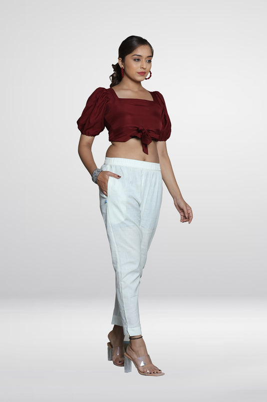 Lycra Poplin Pant