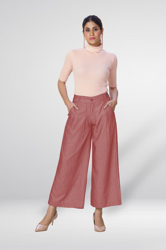 Denim Palazo - Groosberry Lifestyle