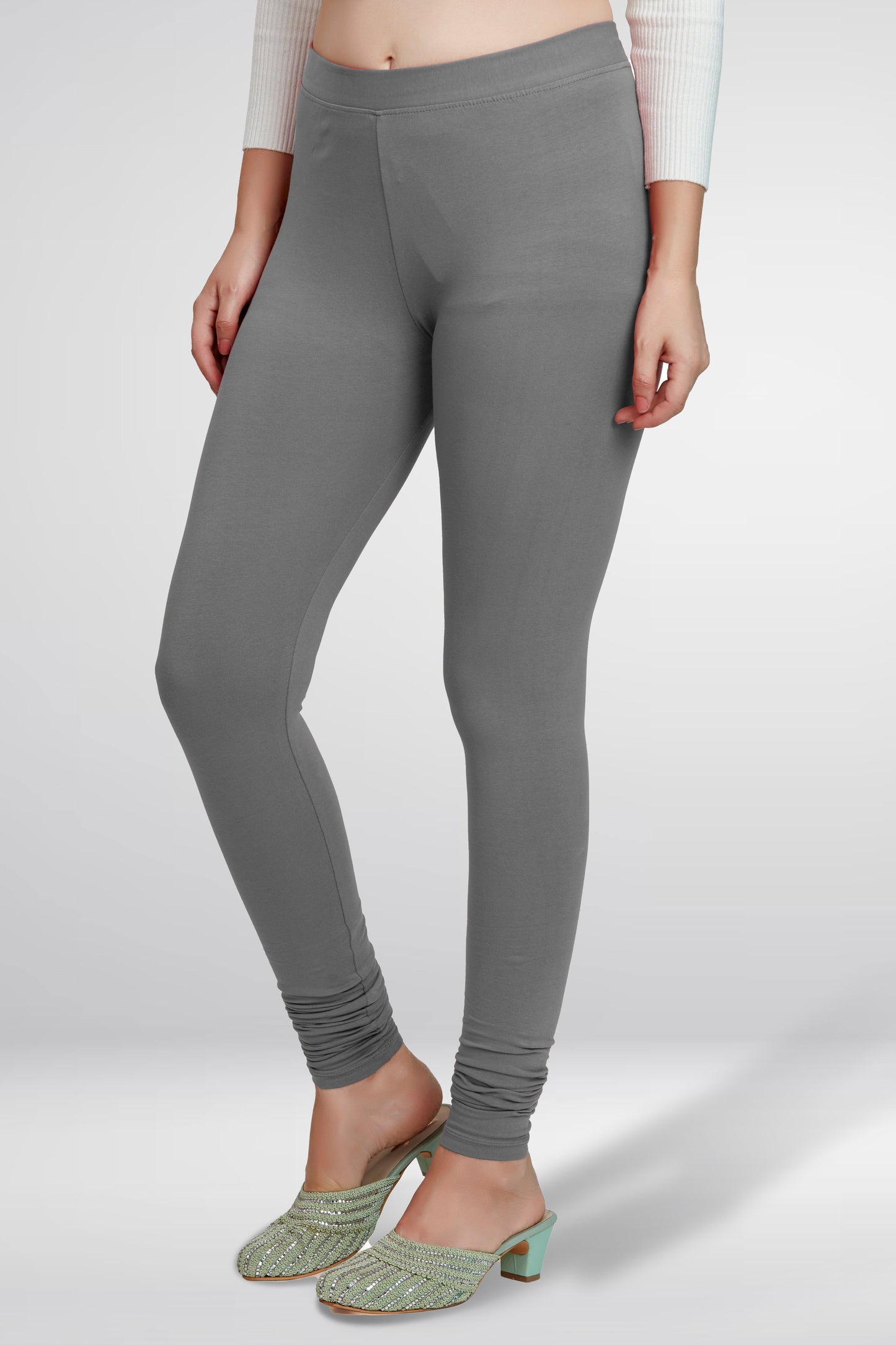 Black Premium Churidar Leggings