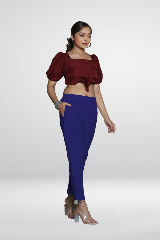 Lycra Poplin Pant