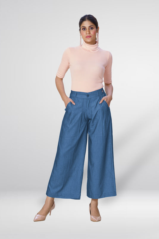 Denim Palazo