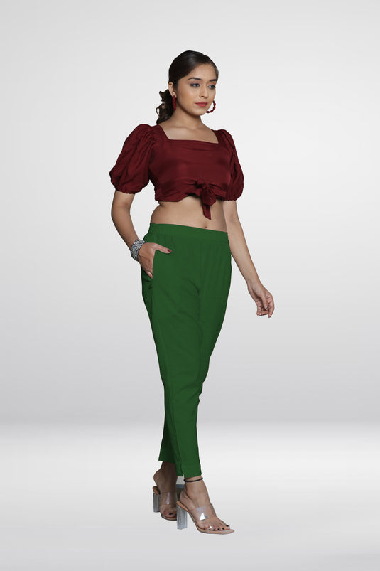 Lycra Poplin Pant