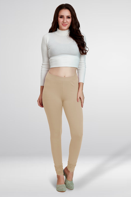 Skin Churidar Cotton Leggings