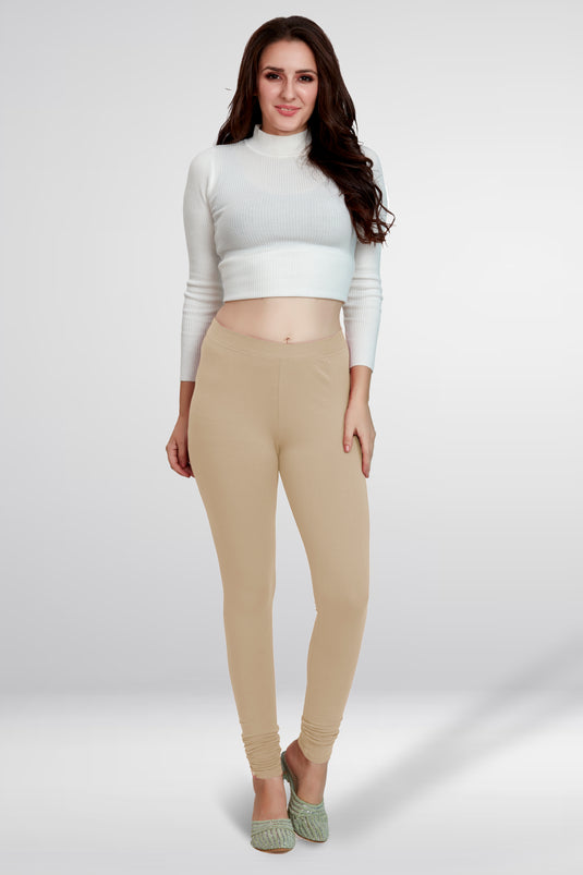 Skin Churidar Cotton Leggings