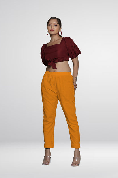 Lycra Poplin Pant
