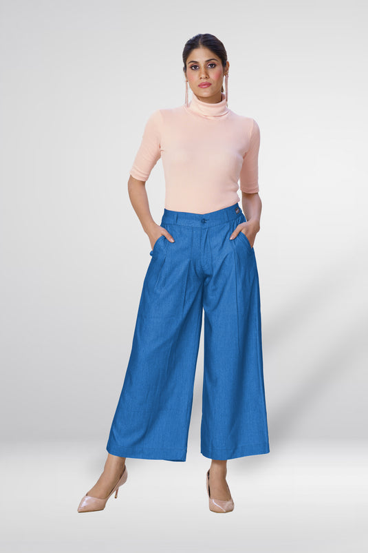 Denim Palazo